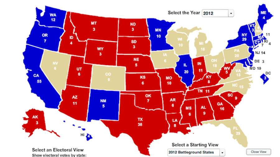 Show Us How You Think The Electoral Map Will Shake Out