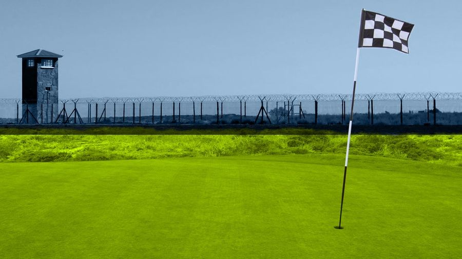What It's Like To Play A Round Of Golf At A Maximum Security Prison