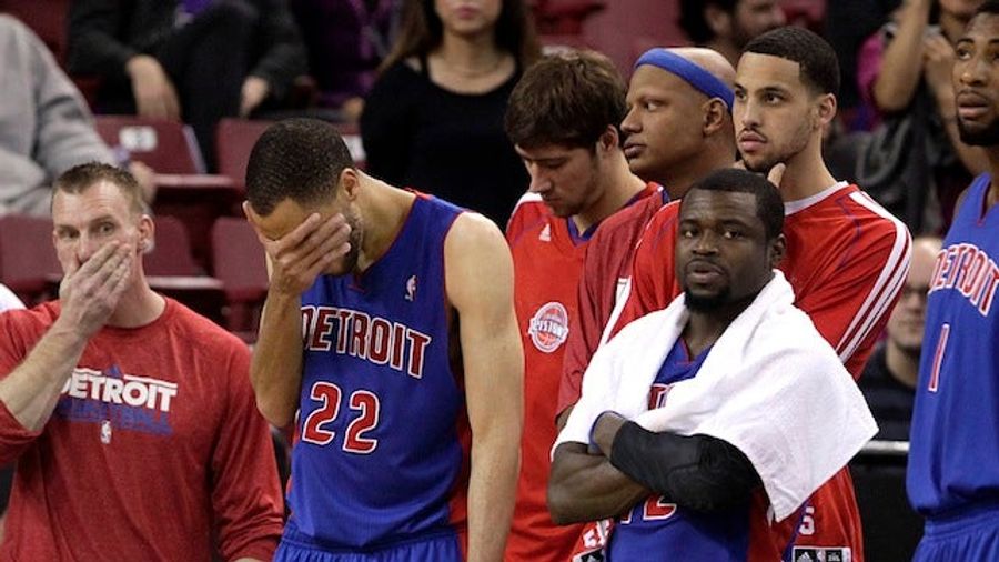 The Poor Detroit Pistons Are Currently The Most Depressing Team In The NBA