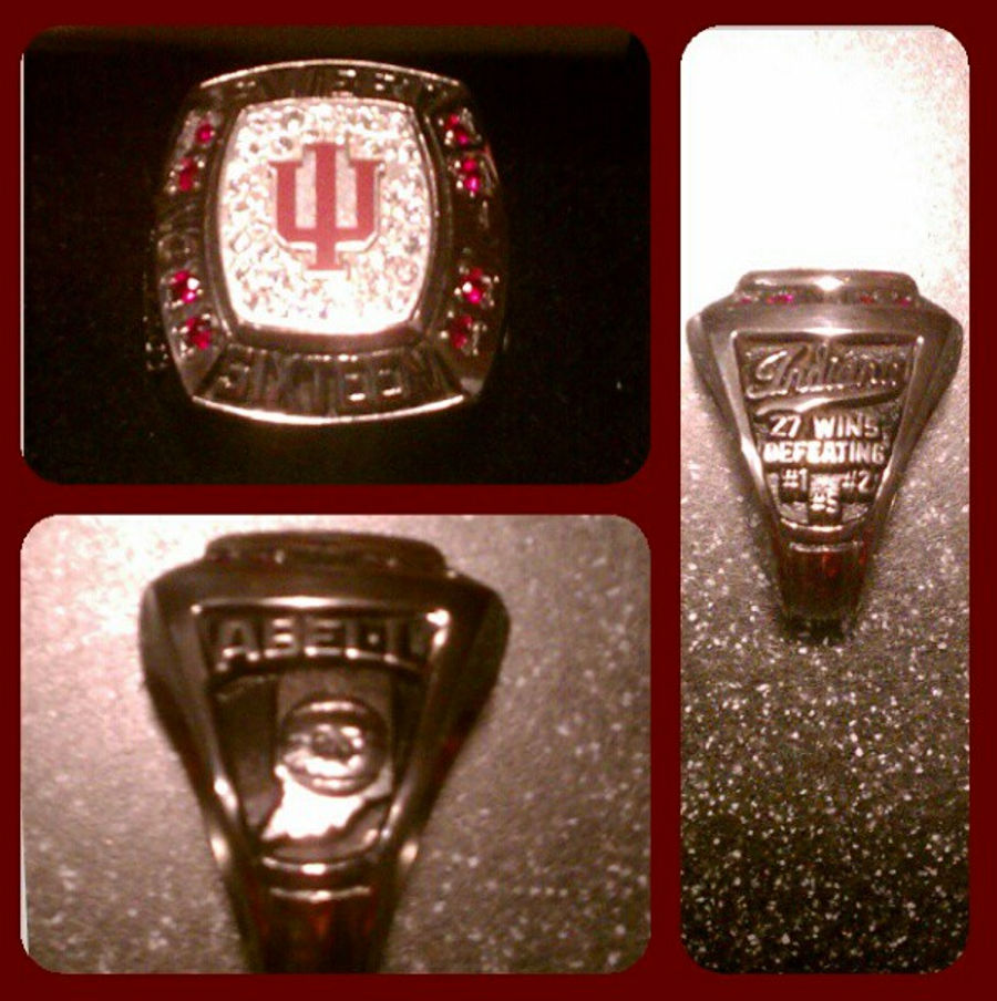 Indiana Handed Out Rings To Celebrate Its Sweet Sixteen Appearance