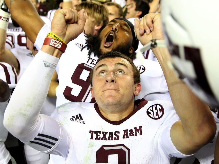 Texas A&amp;M And Johnny Manziel Working Together To Trademark &quot;Johnny Football&quot;
