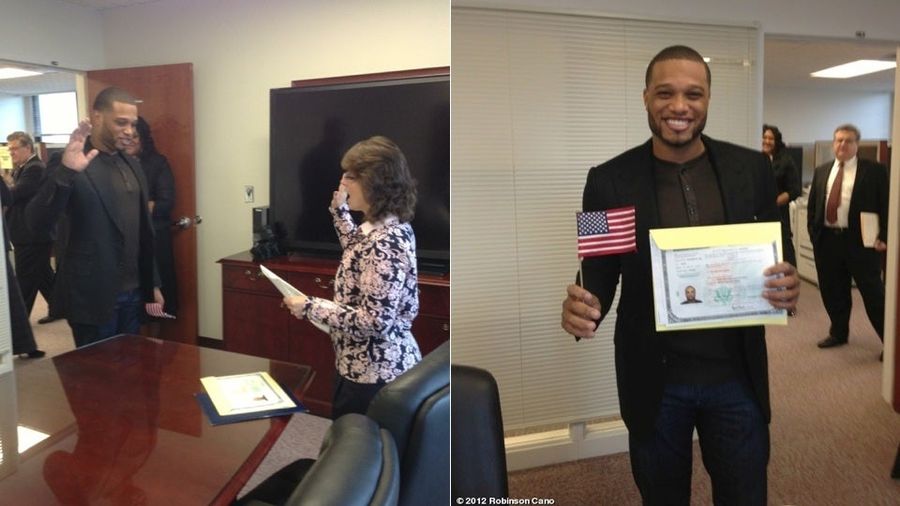 Robinson Cano Is Now An American Citizen
