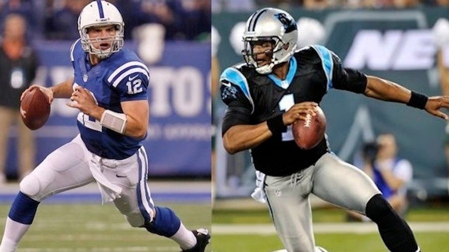 Bill Belichick Says Andrew Luck Reminds Him Of Cam Newton, Which Violates The No-Interracial-QB-Comparisons Rule, Which I Think Is In The Bible