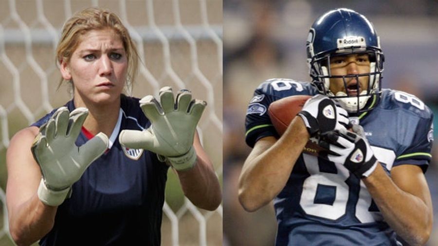 After Court, Hope Solo And Jerramy Stevens Went And Got Married