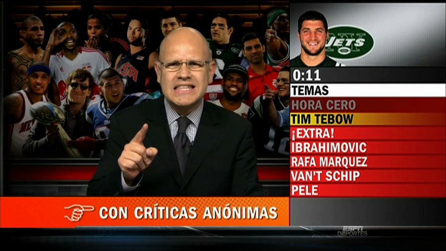 Even ESPN Deportes Is Subject To The Tebowization Of The Worldwide Leader