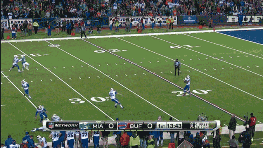 Offensive Touchdowns Are So Overrated: Bills-Dolphins, In Two GIFs