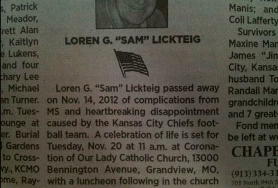 The Kansas City Chiefs (Basically) Killed A Guy