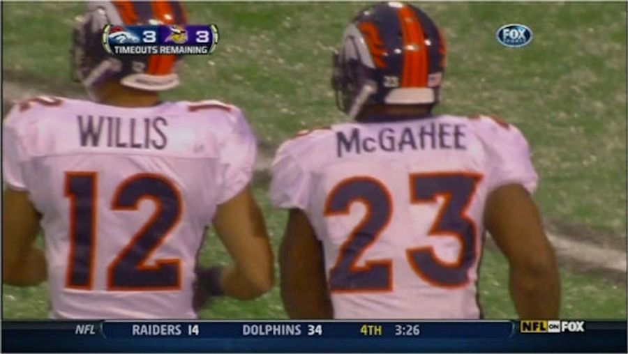 Oh, Look. It's Willis McGahee, And It's Willis And McGahee