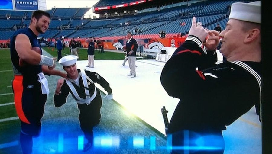 Actually Having A Gun In Your Pocket &gt; Tebow