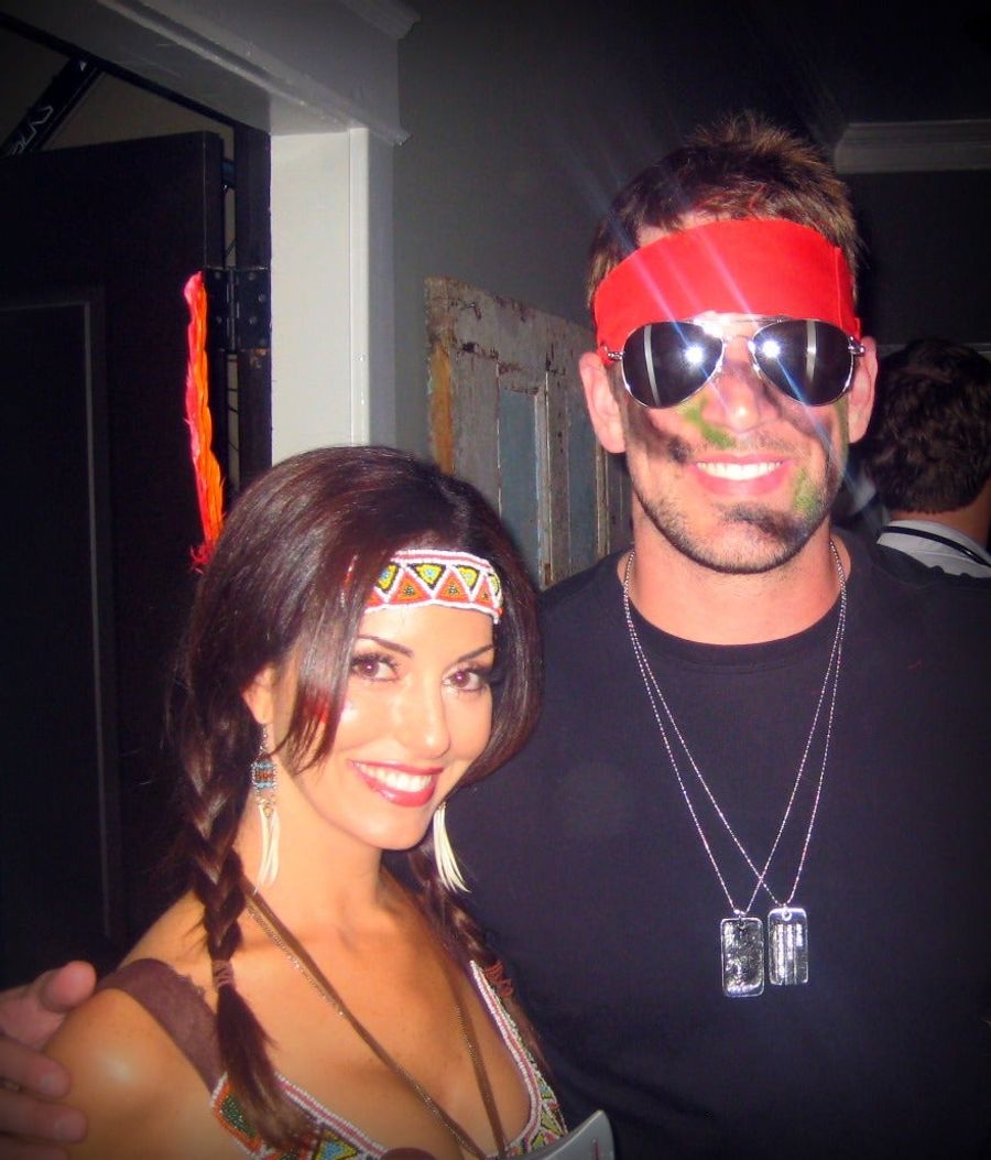 This Evening: Aaron Rodgers Was Rambo For Halloween