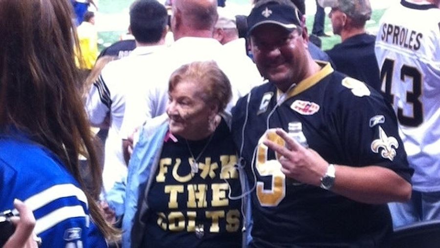 This Evening: Grandma Says Fu*k The Colts