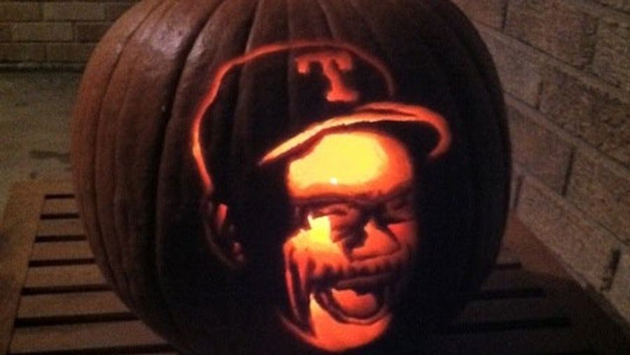This Evening: Just In Time For The World Series, The Ron Washington Pumpkin