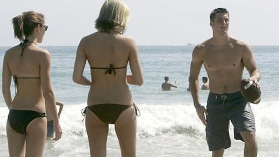 This Evening: Lead The Broncos's New Starting QB Not Into Temptation With Girls In Bikinis