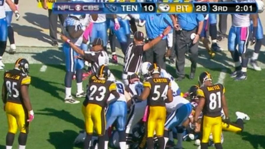 The Titans Recovered. The Steelers Recovered. The Titans Recovered. The Steelers Recovered...