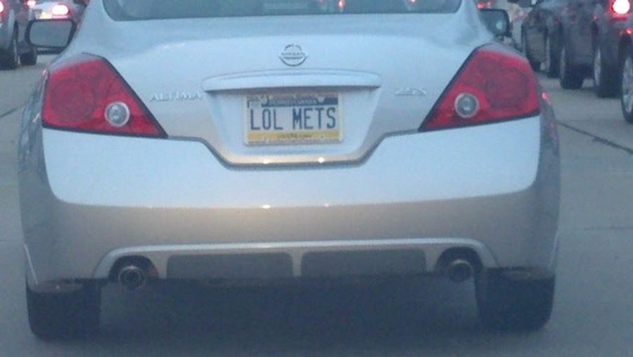 This Evening: LOLMets, Now In License Plate Form