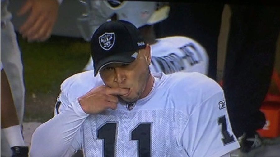 Sebastian Janikowski Rewarded Himself With A Dip After His Record-Tying Field Goal