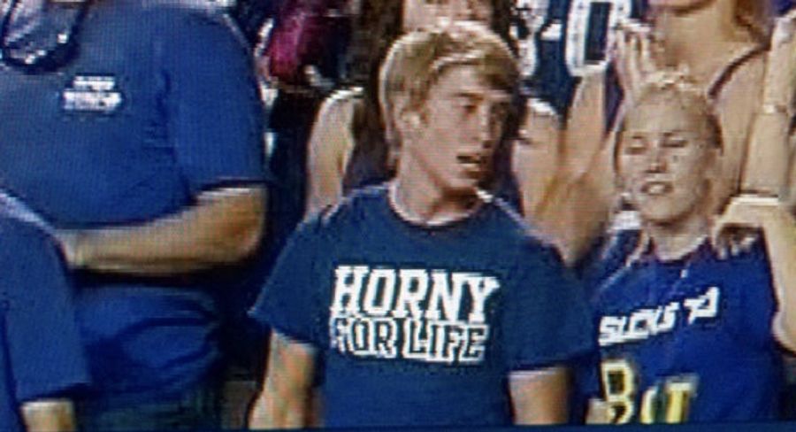 Wonder If This TCU Fan Still Wanted Some Loving After His Team Blew A Gigantic Comeback