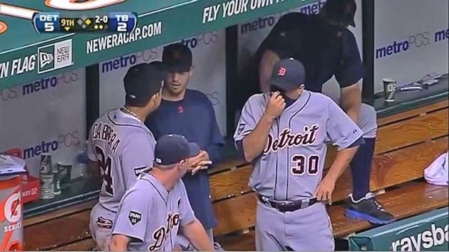 This Evening: Who Farted In The Tigers&#39; Dugout?