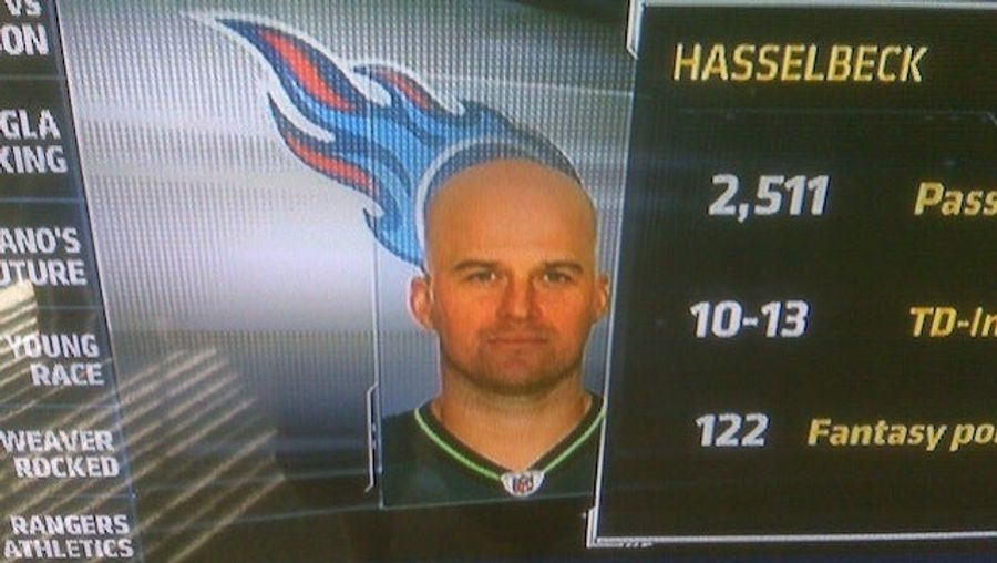 This Evening: Thanks To ESPN, Matt Hasselbeck&#39;s Hair Has Grown Back