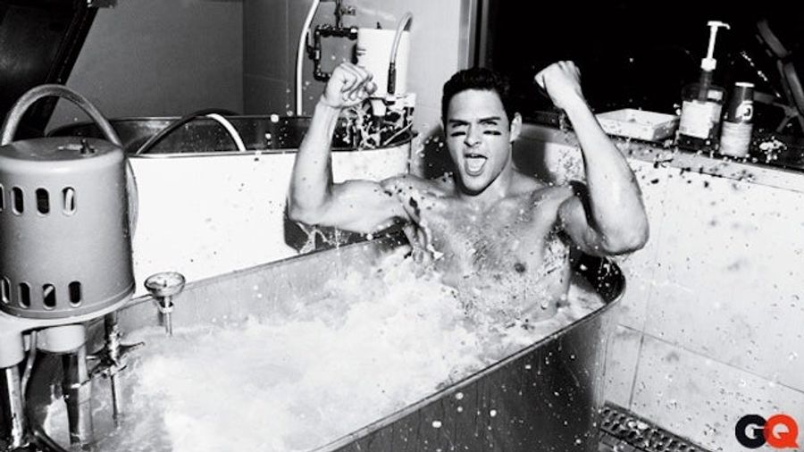 Oh, Look. Mark Sanchez Is Shirtless In <em>GQ</em> Again.