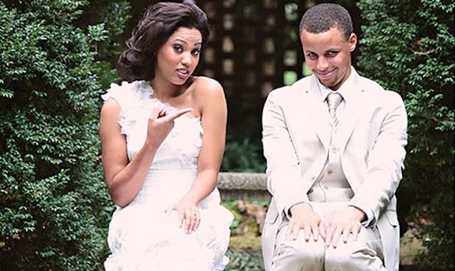 This Evening: Try Not To Look As Bashful As Stephen Curry