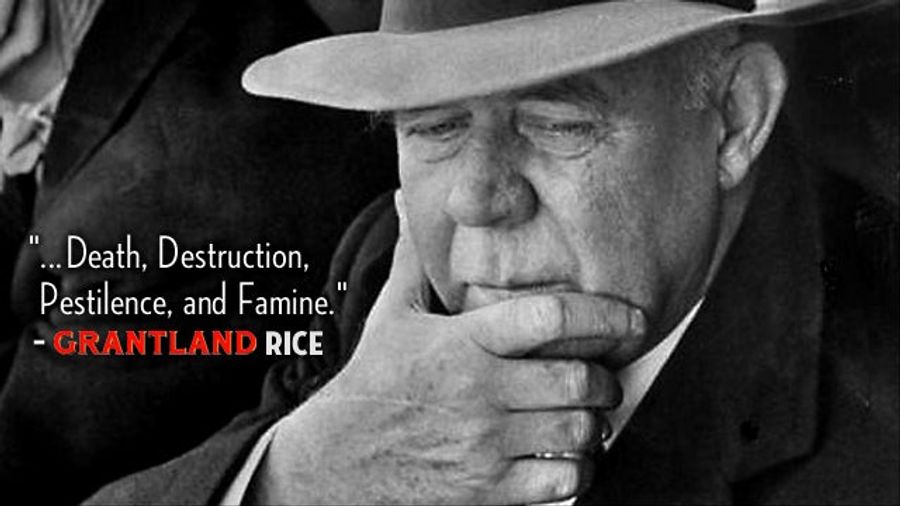 Why Grantland Rice Sucked