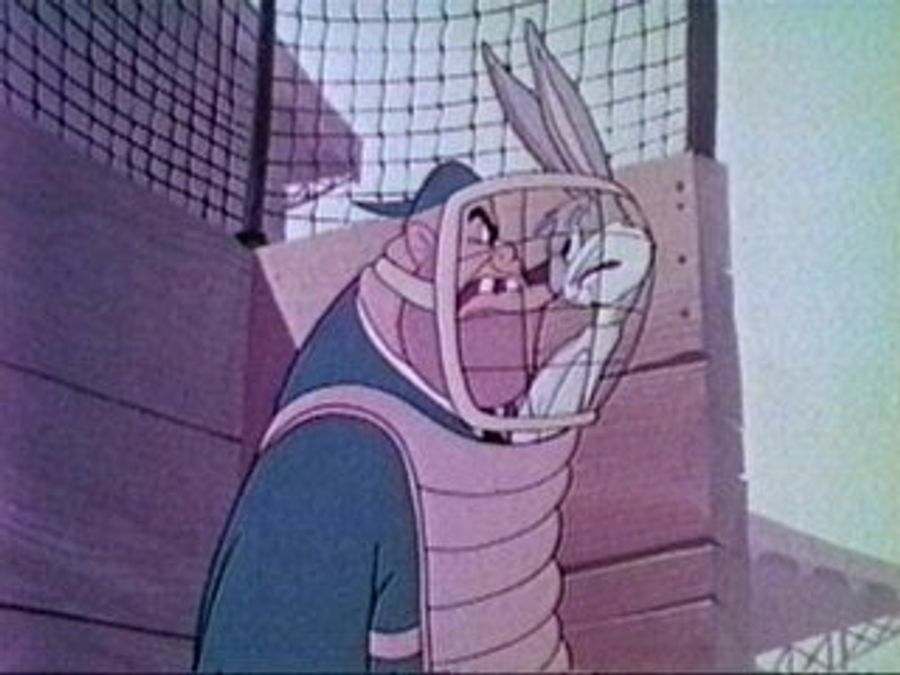 Now Playing First Base, Bugs Bunny. Second Base, Bugs Bunny. Shortstop ...