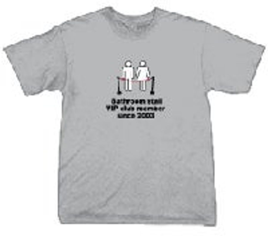 Buy A Bathroom T-Shirt (Cheerleaders Sold Separately)