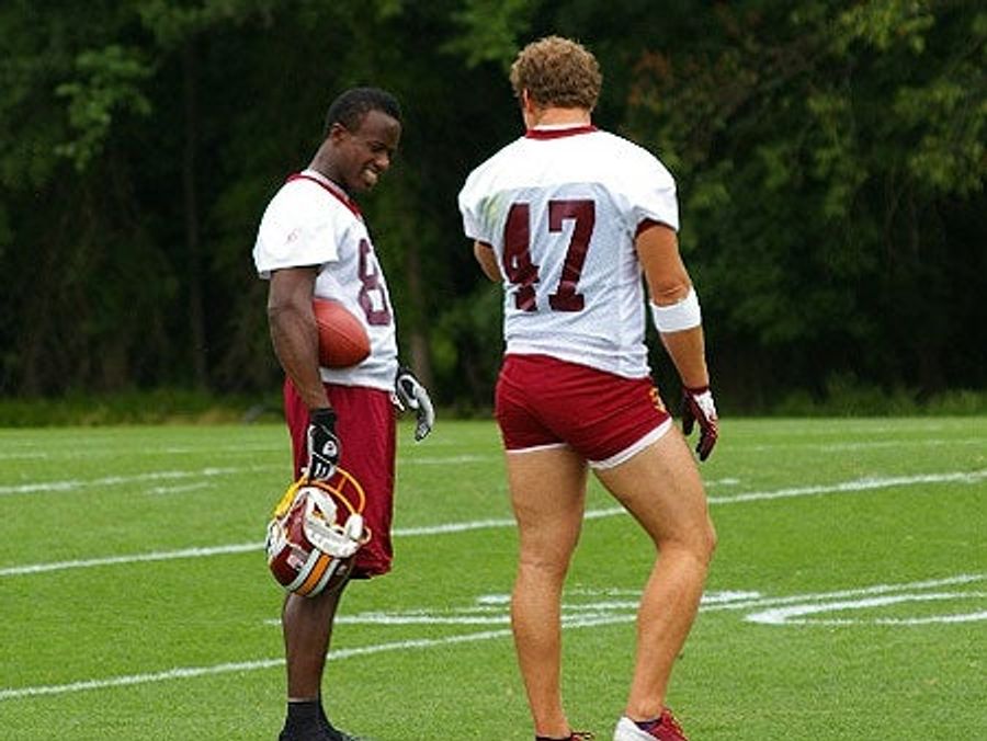 Ten Yards Of Awkwardness With Chris Cooley