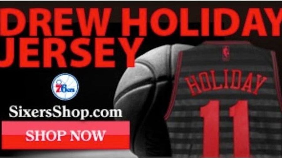 The 76ers&#39; Website Apparently Was Selling &quot;Drew Holiday&quot; Jerseys A Little While Ago