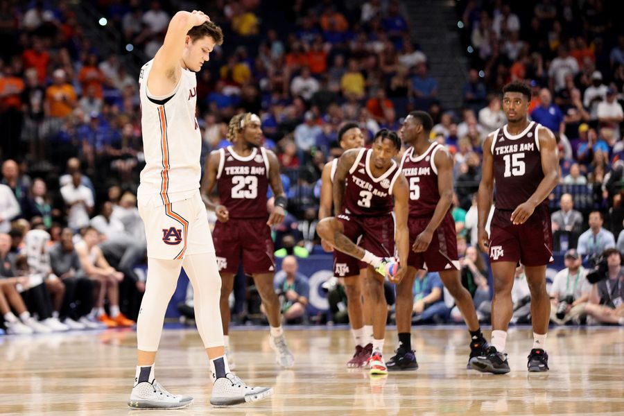 Auburn getting upset in the SEC tourney could be a bad omen
