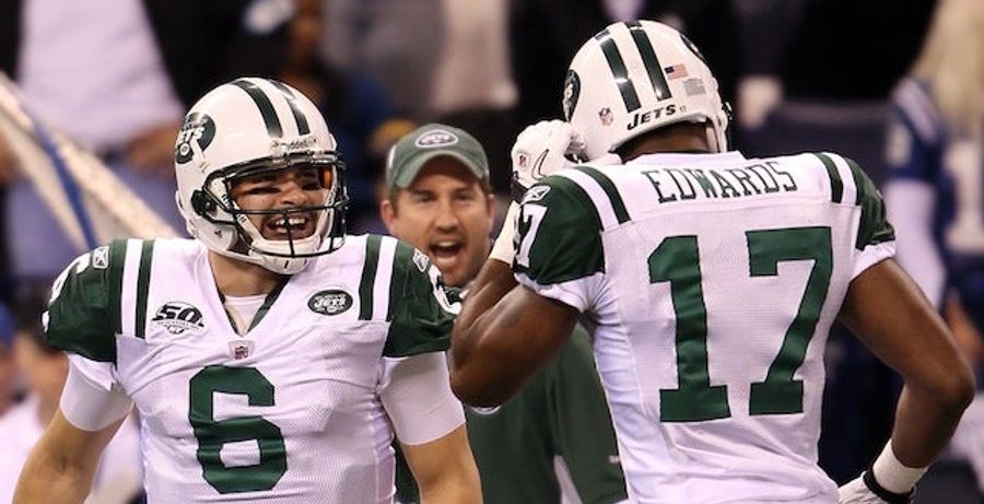 Good News, Mark Sanchez: You Still Have One Fan In The NFL. Bad News: It's Braylon Edwards.