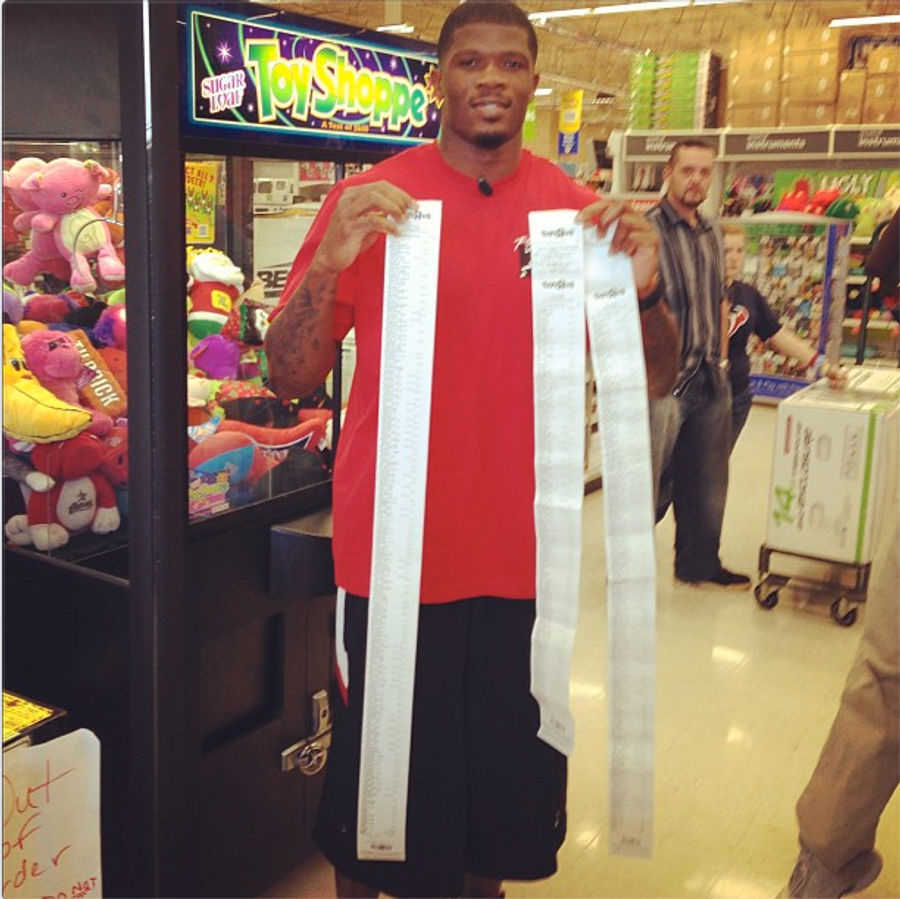 Andre Johnson Spent $19,521.14 At Toys "R" Us For Kids In Child Protective Services' Care