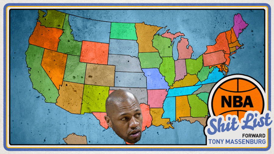 Deadspin NBA Shit List: Tony Massenburg, Everywhere Man