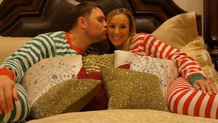 Here Is Chad Henne Cuddling In A Pajama Onesie