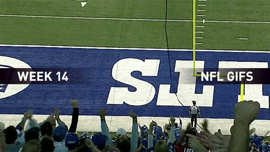 The Kick Is Up, And It&#39;s Good!: Your Sunday NFL GIF Roundup [Updated]