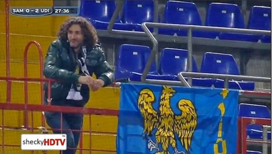 Italian Man Recognized For Being Soccer Club&#39;s Only Fan
