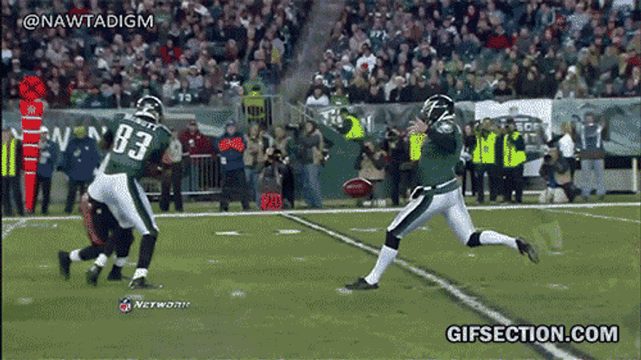 Marvin McNutt With The Own-Punt Block To End All Others: Eagles-Bengals, In One GIF
