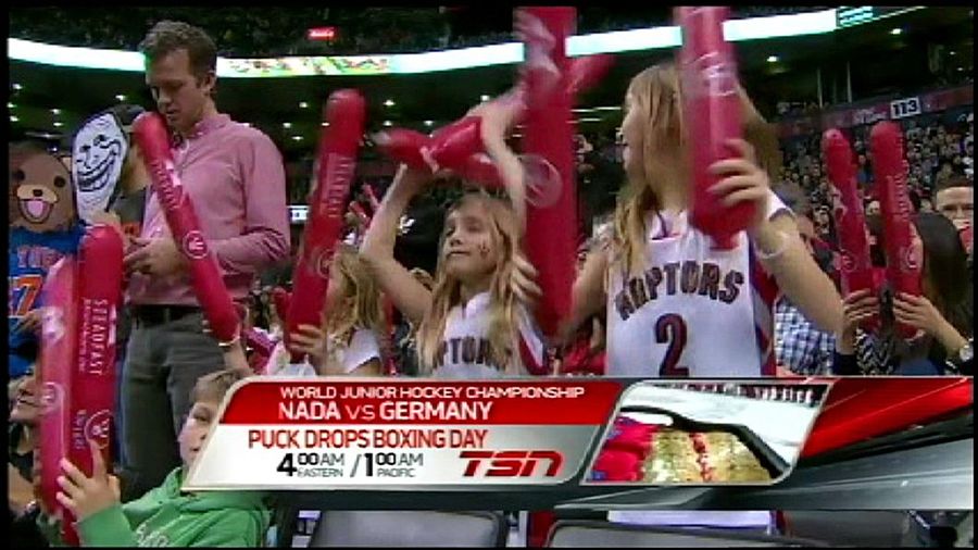 Trollface And Pedobear Decided To Take In Yesterday&#39;s Rockets-Raptors Game