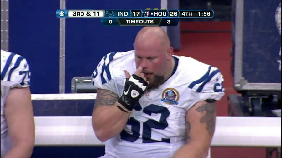 Even Though The Colts Lost, Center A.Q. Shipley Picked A Winner