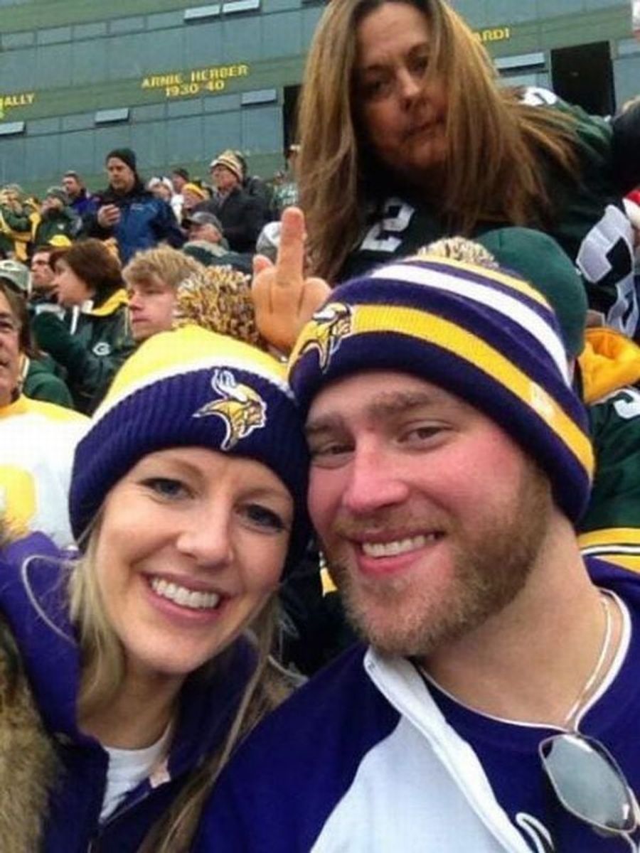 Photo: The Packers Fan Captured In Its Natural Habitat