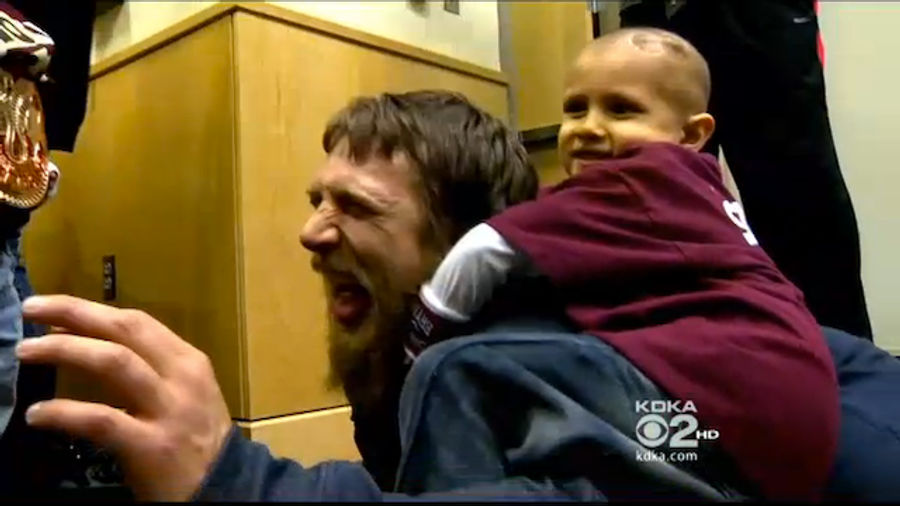 WWE's Daniel Bryan Tapping Out To A 7-Year-Old Cancer Patient Is Just As Adorable As It Sounds