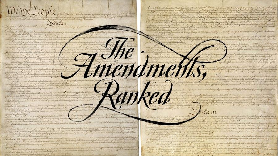 Constitutional Amendments, Ranked