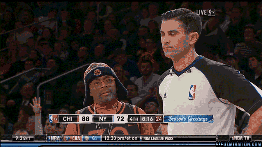 The Bulls-Knicks Game Went To Complete Shit Last Night, And Produced This Beautiful GIF Of A Dismayed Spike Lee