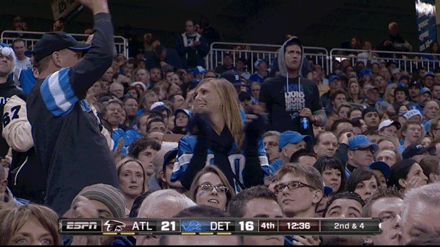 Megatron Breaks The Record And Lions Fans Aren't Sure How To Feel: Saturday Night Football, In Four GIFs