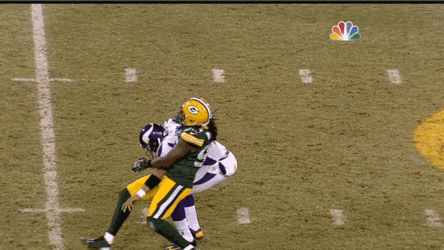 The Joe Webb Experiment Did Not Work: Vikings-Packers, In Two GIFs