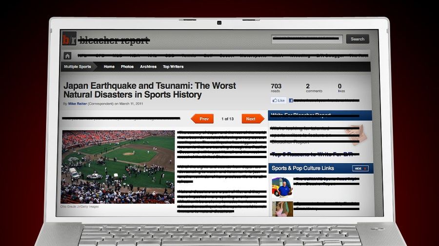 Here&#39;s An Easy Trick For Blocking All Bleacher Report Results From Your Google Searches [UPDATE]