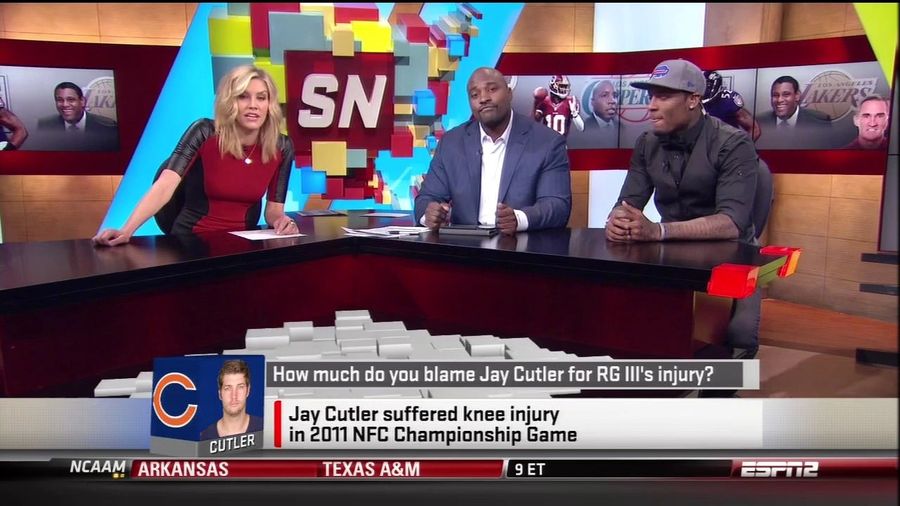 "How Much Do You Blame Jay Cutler For RGIII's Injury?" Was An Actual Topic Of Conversation On <em>SportsNation</em>