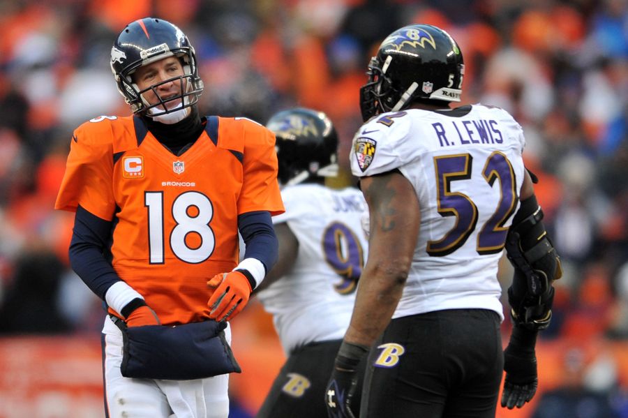 A Summit Of Two Of The Most Widely Loved And Reviled Football Players In The NFL Took Place After Ravens-Broncos