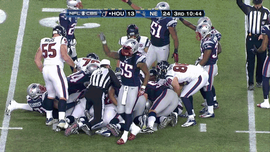 Atlanta Finally Wins A Playoff Game And Brandon Spikes Over-Celebrates: Falcons-Seahawks And Patriots-Texans, In GIFs [Updated]